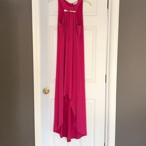 Michael Kors short front long back dress
